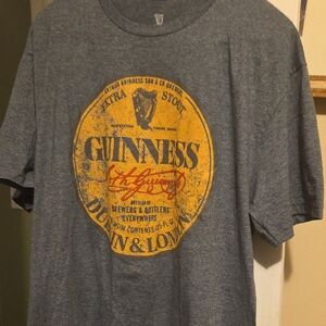 Guinness Charcoal and Mustard Short Sleeve Tee
